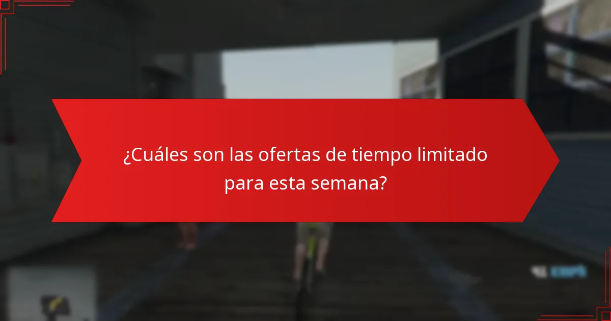 ¿Qué artículos únicos están disponibles esta semana?