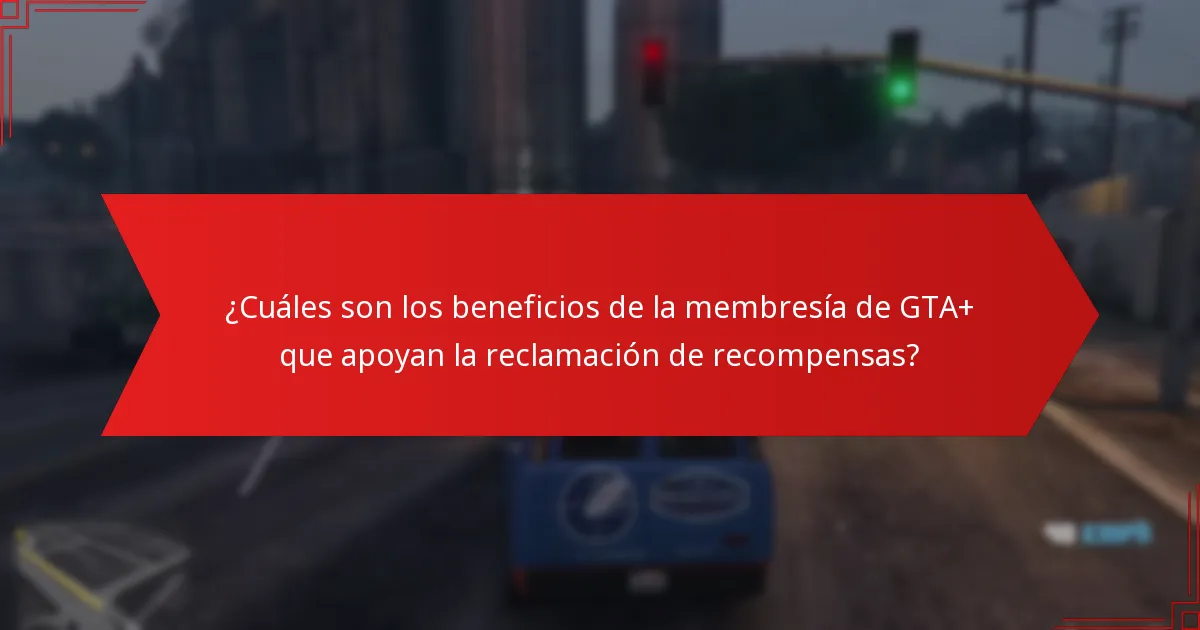 ¿Qué artículos únicos están disponibles a través de las recompensas de reclamación de GTA+ Partner?