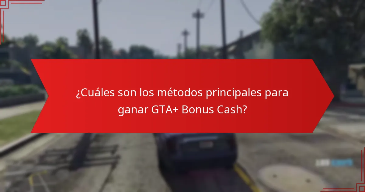 ¿Cuáles son los errores comunes a evitar al gastar GTA+ Bonus Cash?